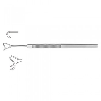 Lid Retractor Hollow Blade Stainless Steel, 16 cm - 6 1/4" Blade Width 12.0 mm